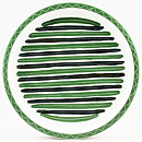 Alf Jarnestad (Alfa 1957) Modern Round Dish with Black/Green Decor 15 cm