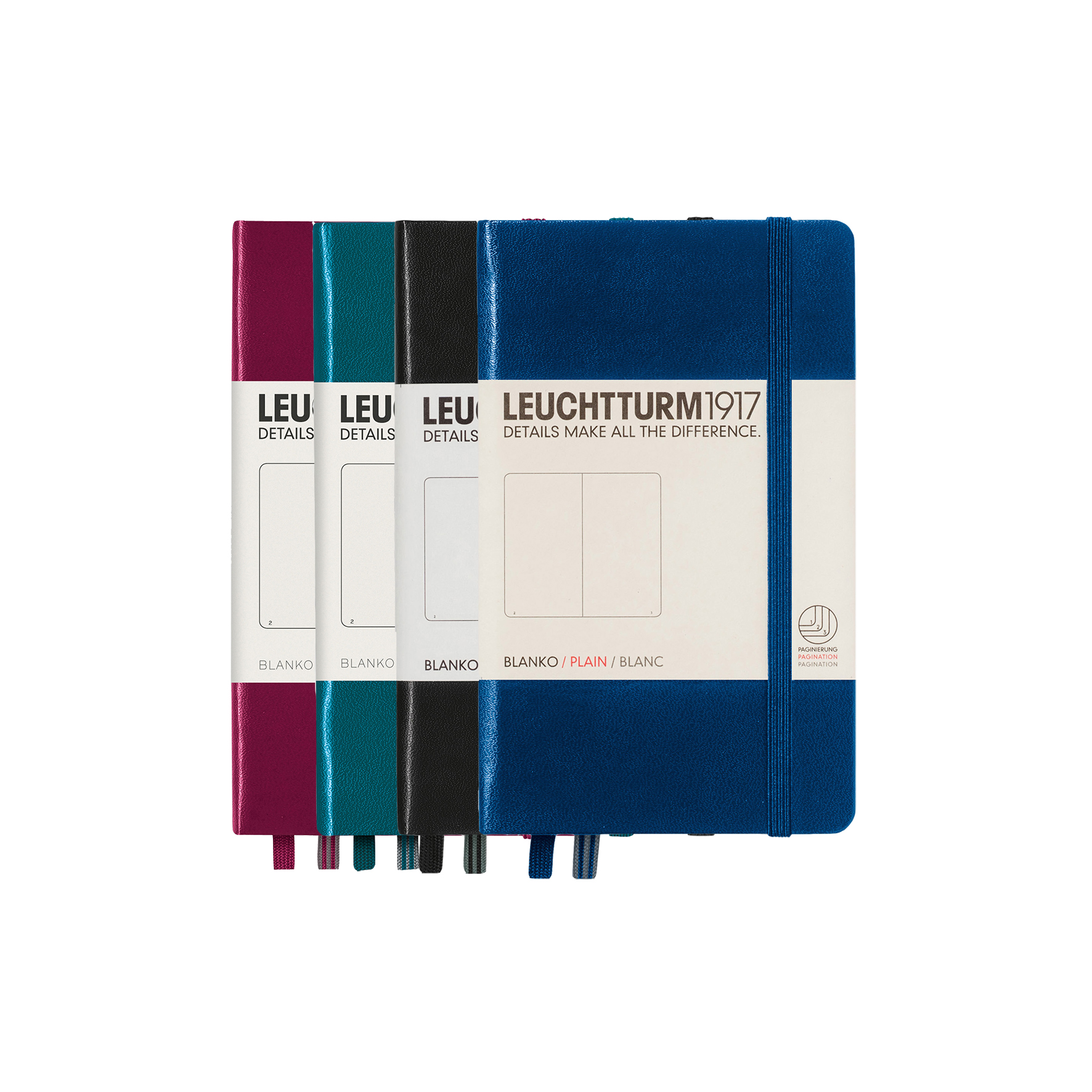 Anteckningsbok A6 blank svart - 8