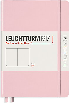 Anteckningsbok A5 blank rosa