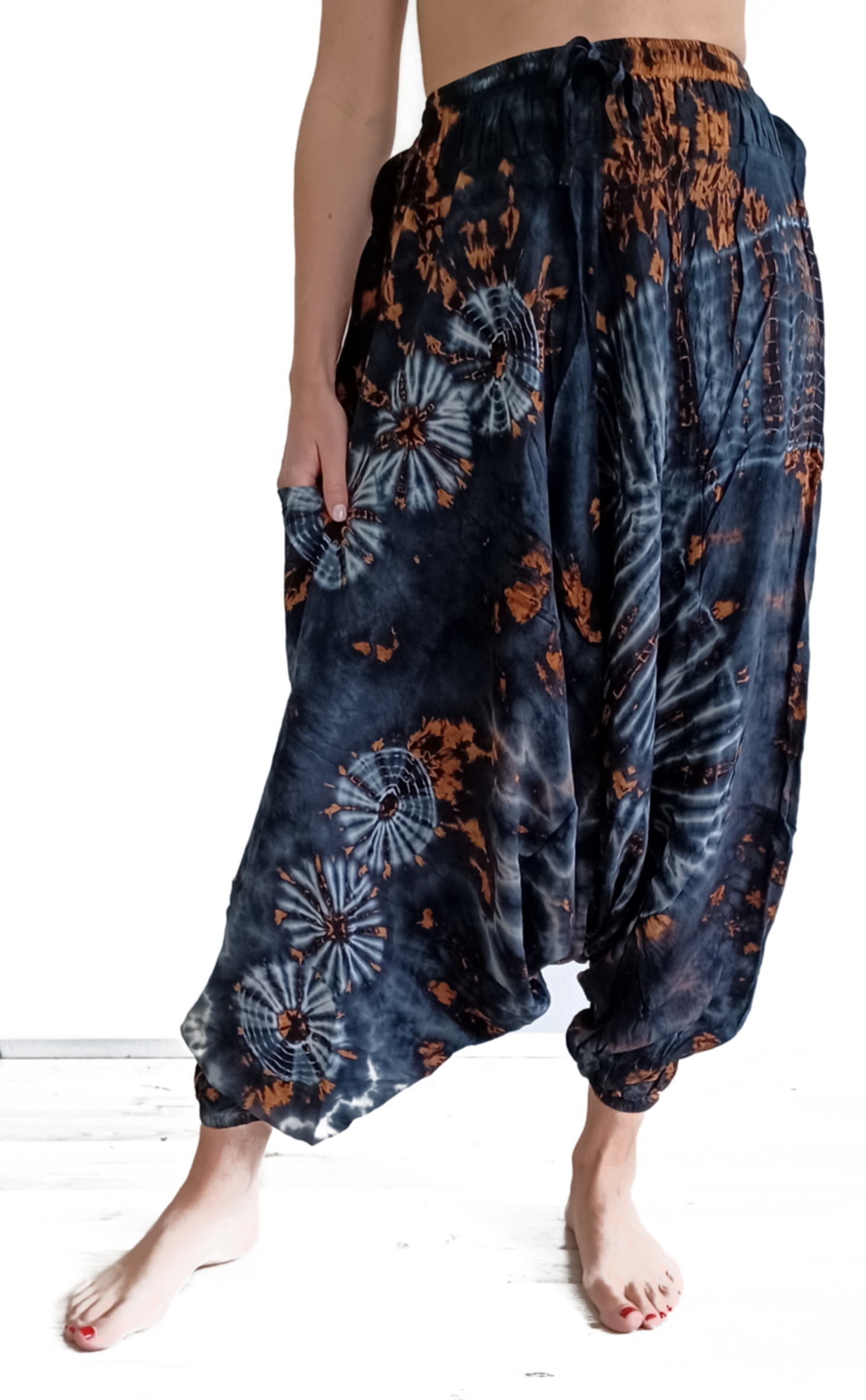 Haremsbyxor -  Batik Tie Dye