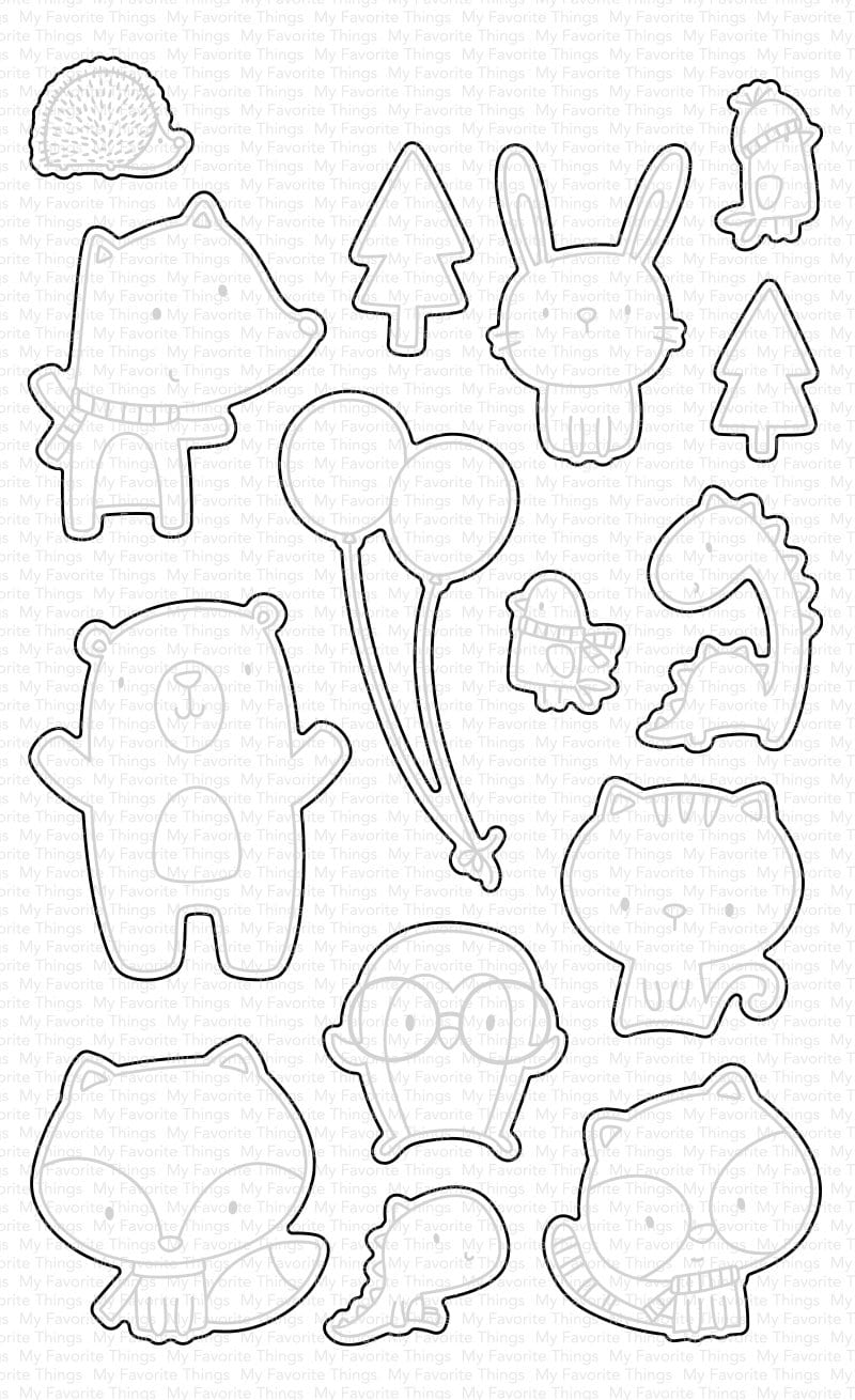 MY FAVORITE THINGS -Better Together  STAMP & DIE SET - 2