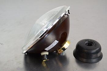Strålkastarinsats H4 7´´ Kurvat glas