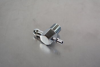 Hose Fitting T 3/8´´NPT x 3/8´´+1/4´´ Hose