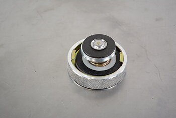 Radiator Cap Polished Aluminum