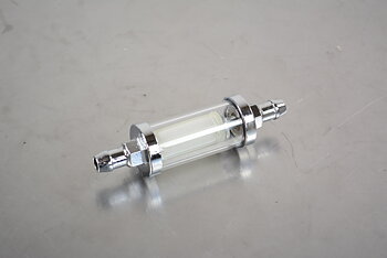 Fuel Filter Glass 3/8" Anslutningar