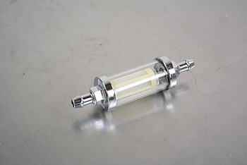 Fuel Filter Glass 5716" Anslutningar