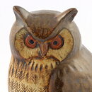 Lisa Larson (Landskapsdjur 1990) Observant Owl 16 cm