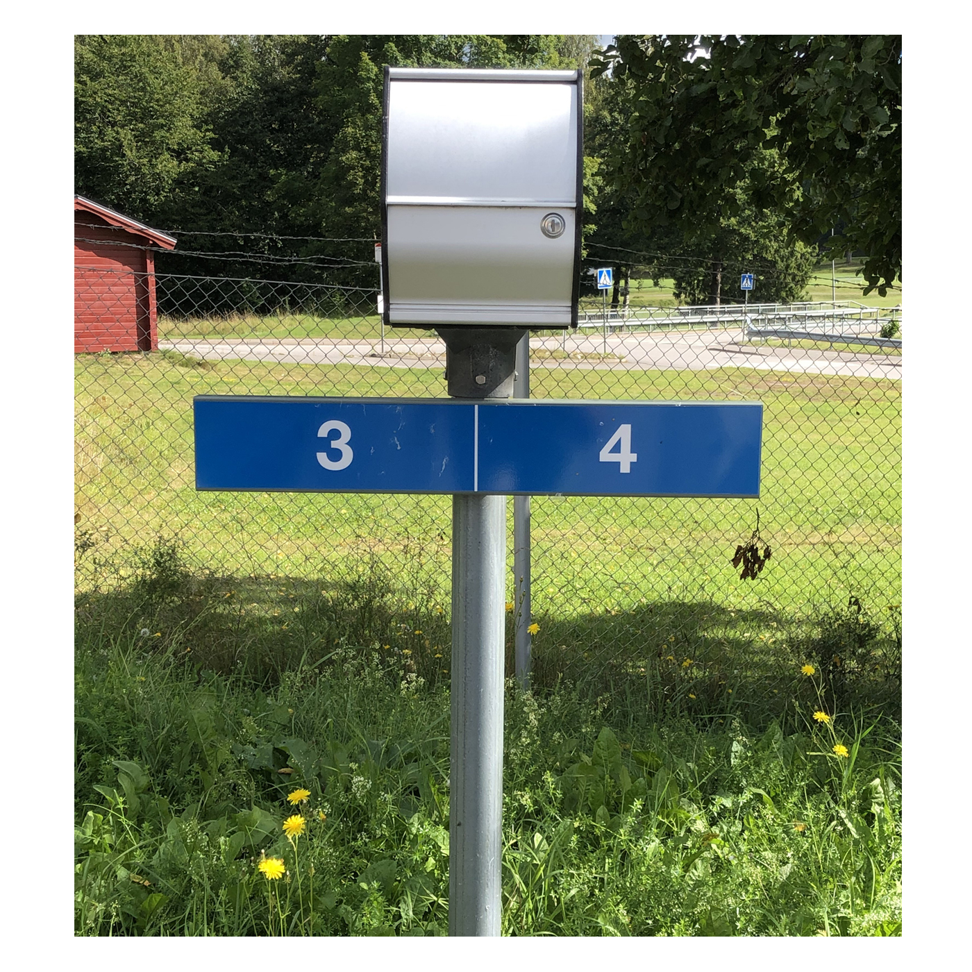 P-nummerskylt med egen text