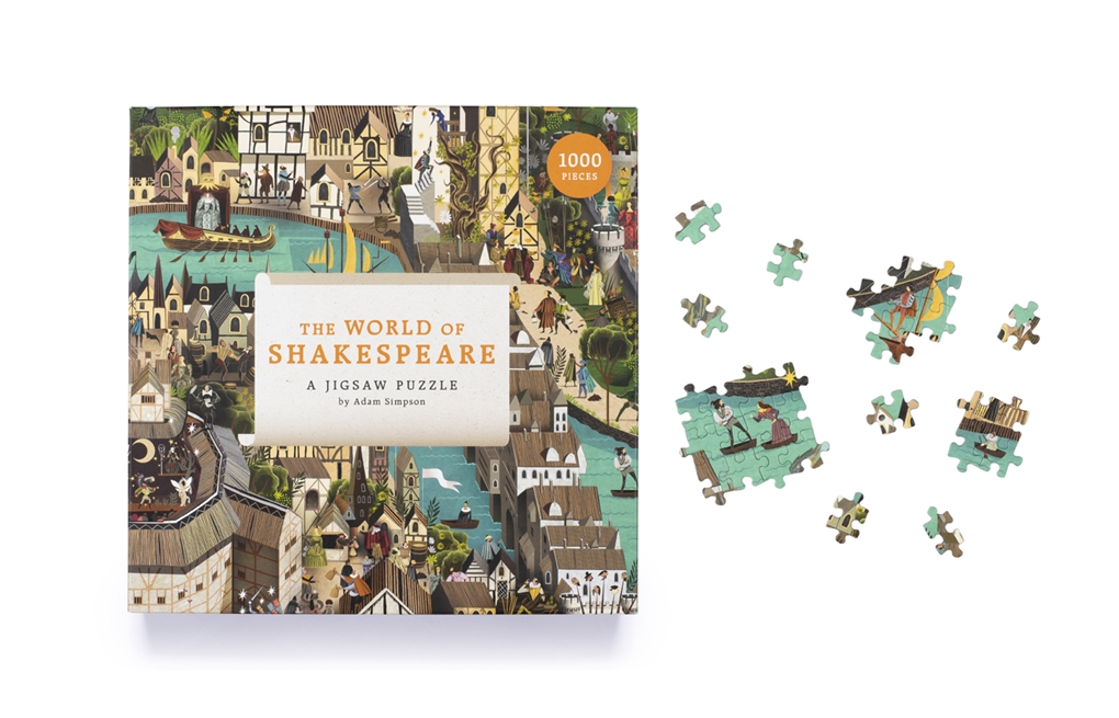The World of Shakespeare: 1000-Piece Jigsaw Puzzle Adam Simpson - 5