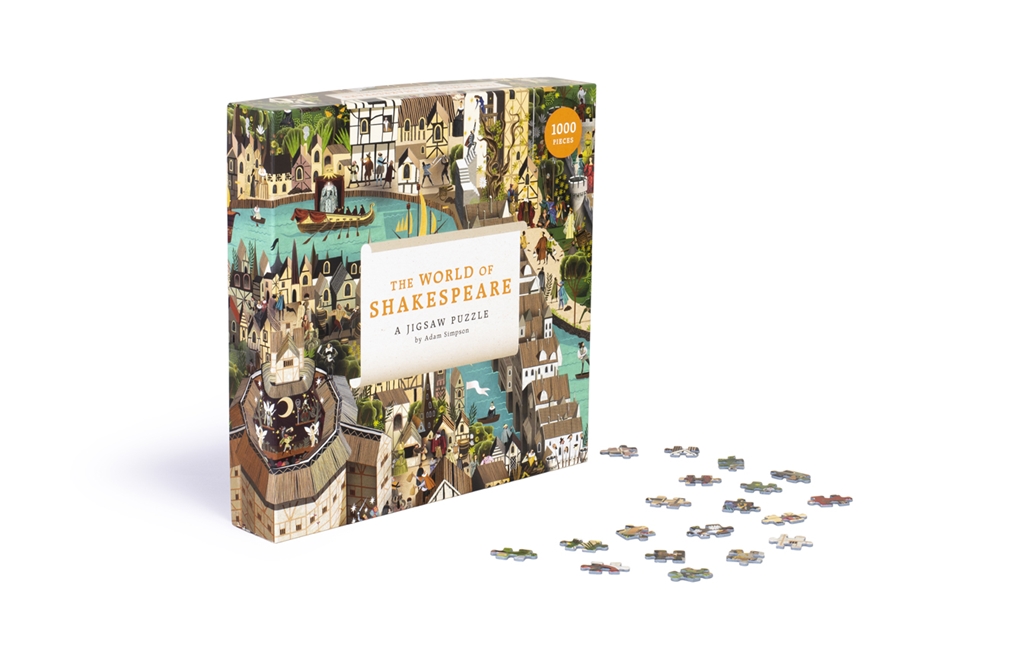 The World of Shakespeare: 1000-Piece Jigsaw Puzzle Adam Simpson - 4