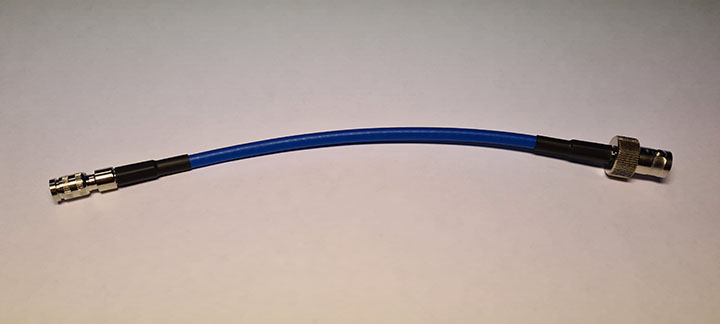 Blackmagic Design Kabel - Din 1.0/2.3 to BNC Female 200mm