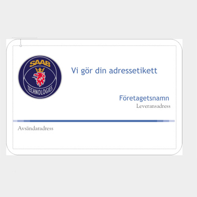 Bestil en ny etiket til emballage©