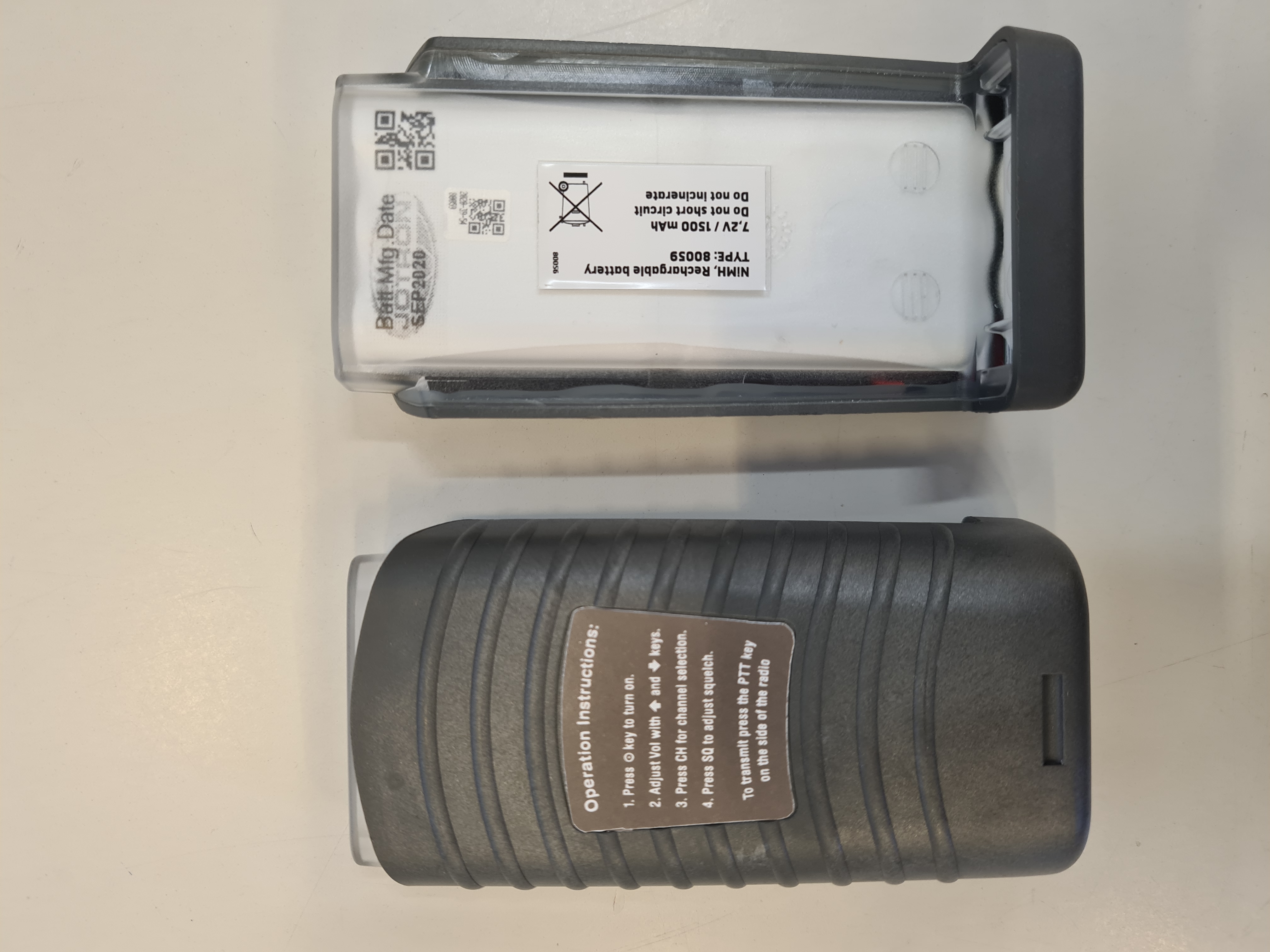 Jotron Tron TR20 NiMH Battery, 7.2V / 1500mAh - NjordX AB