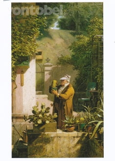 Cactus Friend (c- 1858), Postcard