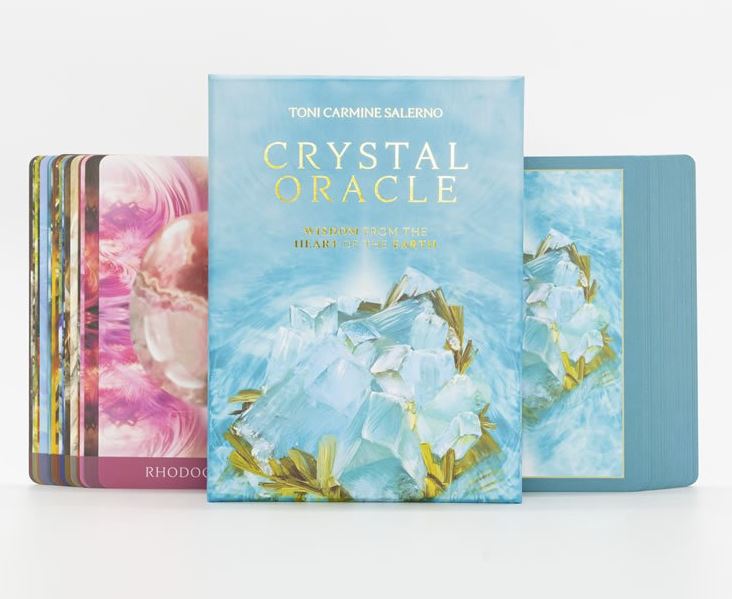 Crystal Oracle - Wisdom from the Heart of the Earth Toni Carmine Salerno Illustrated by Laila Savolainen,  New Edition  - 2
