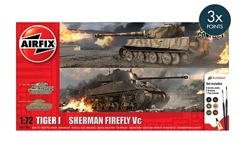 Classic Conflict Tiger 1 vs Sherman Firefly, Starter set