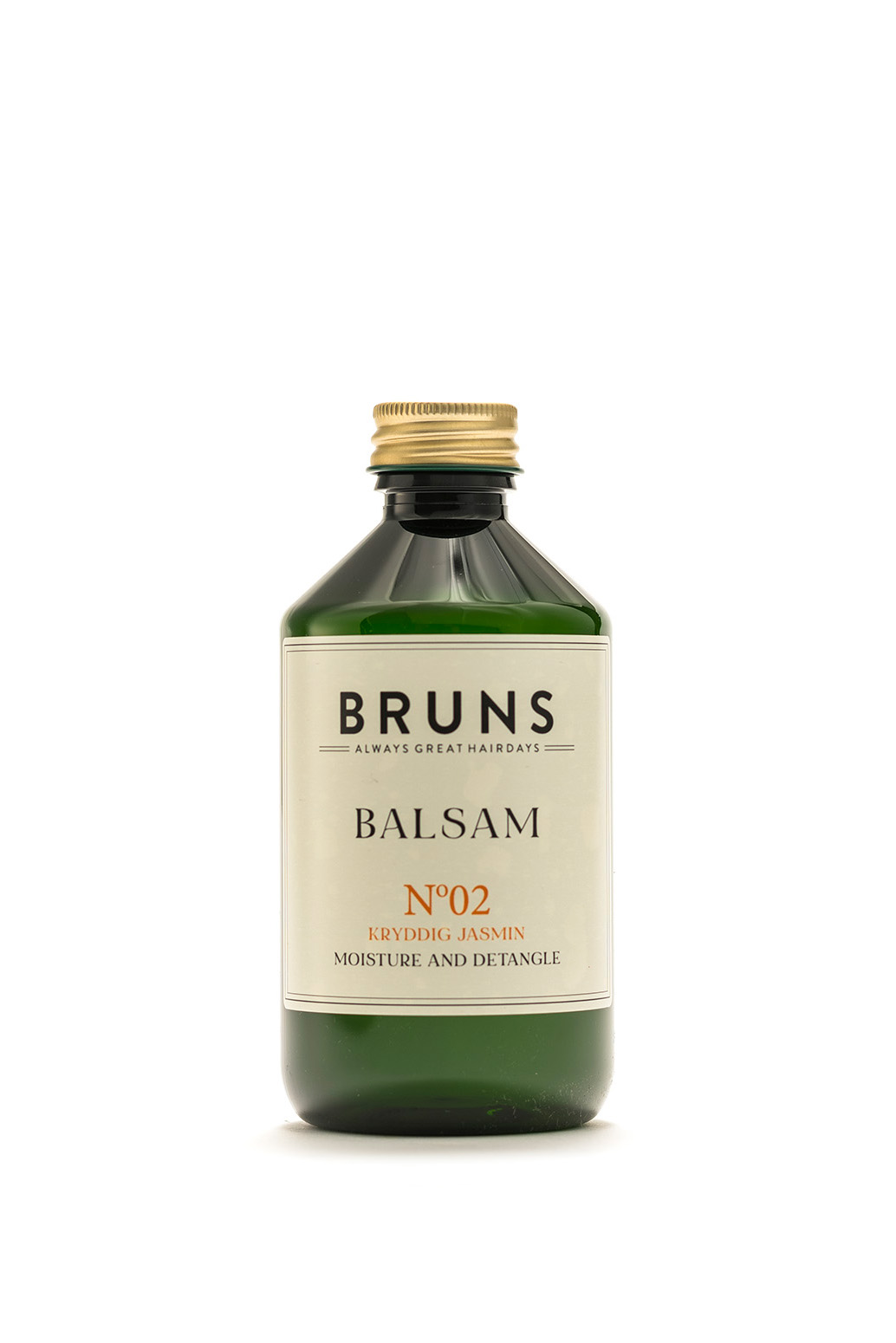 Bruns Products Balsam 02 Kryddig Jasmine 300ml - För torrt &amp;amp; extra torrt hår samt balsammetoden