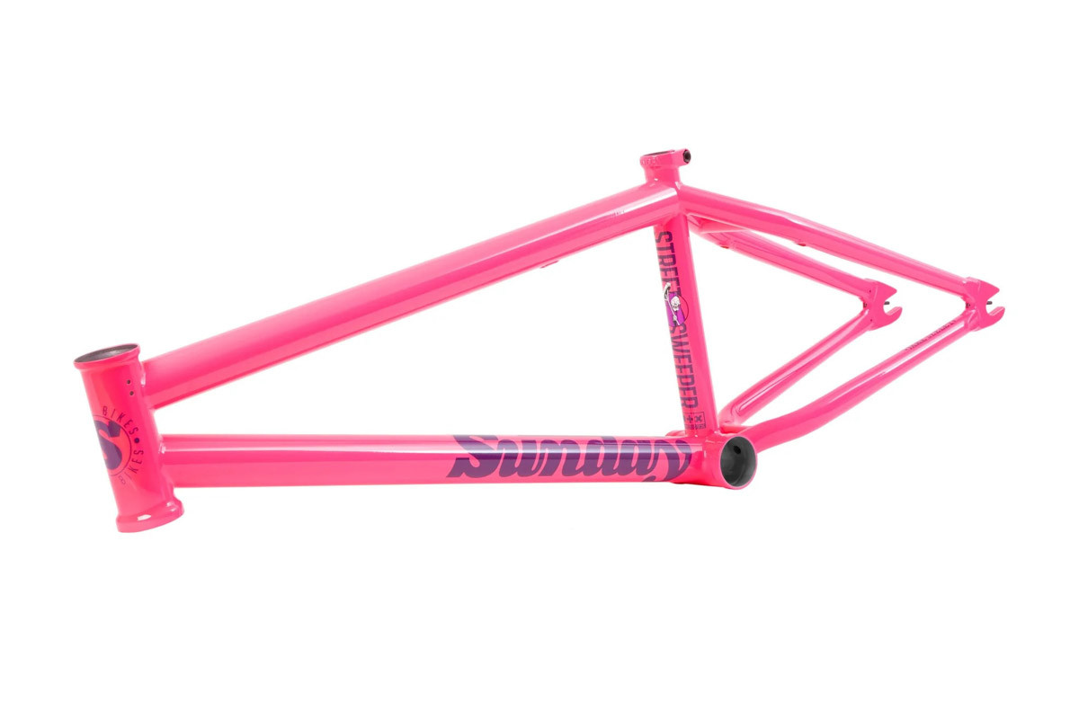 Sunday Street Sweeper Frame  Hot Pink