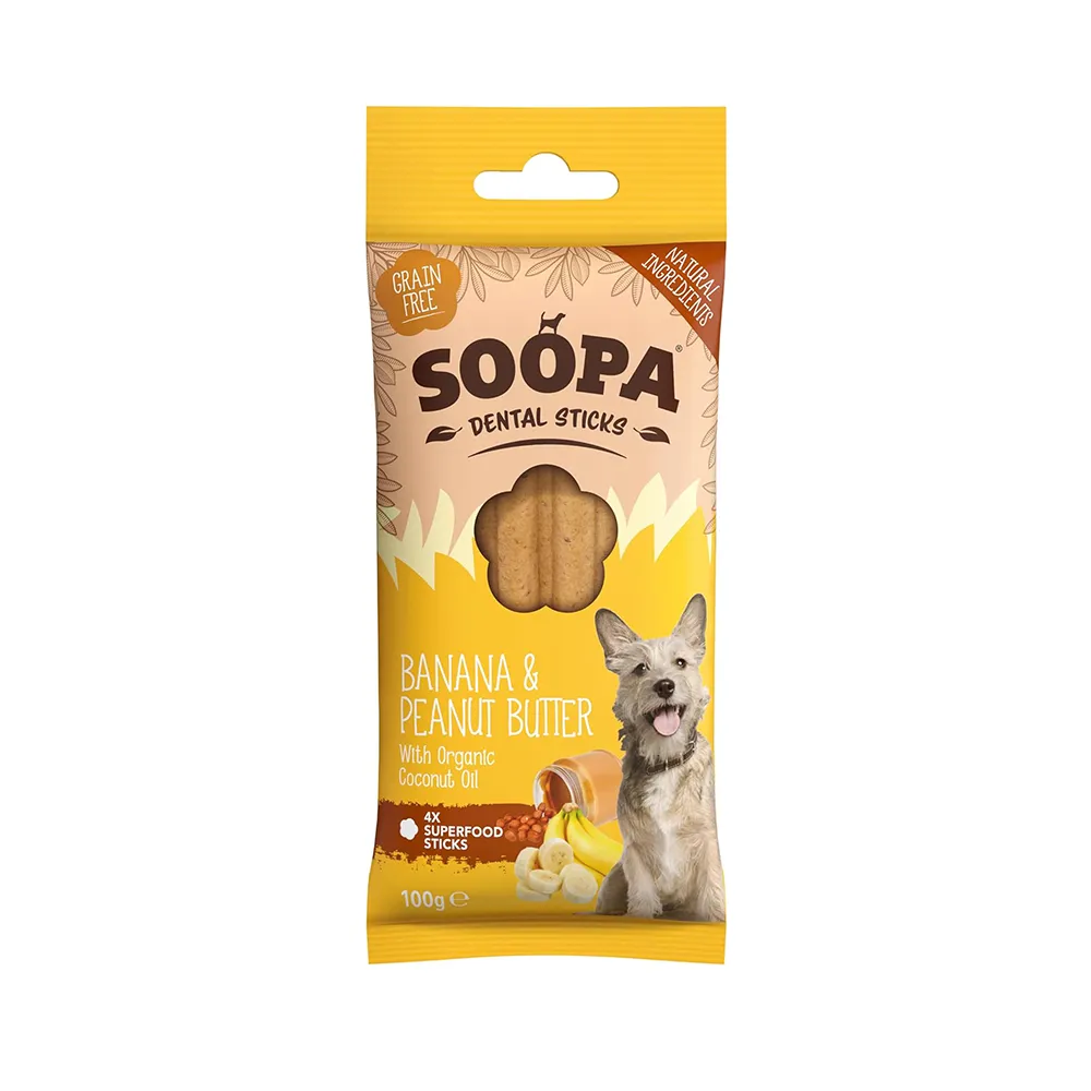 Dental sticks dentastix hund sockerfri fettsnål Soopa