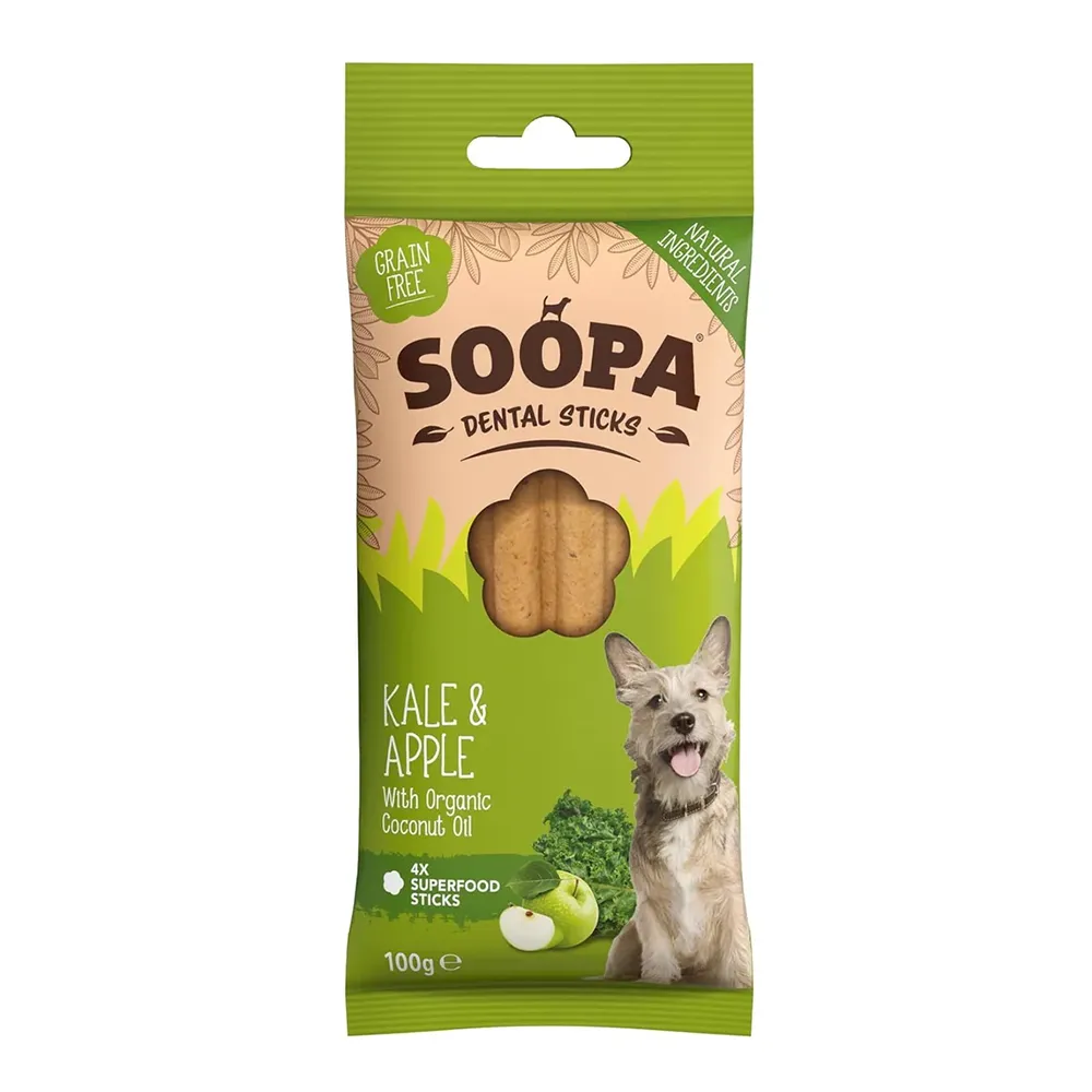Soopa dental sticks - vegetariska tuggpinnar - 7