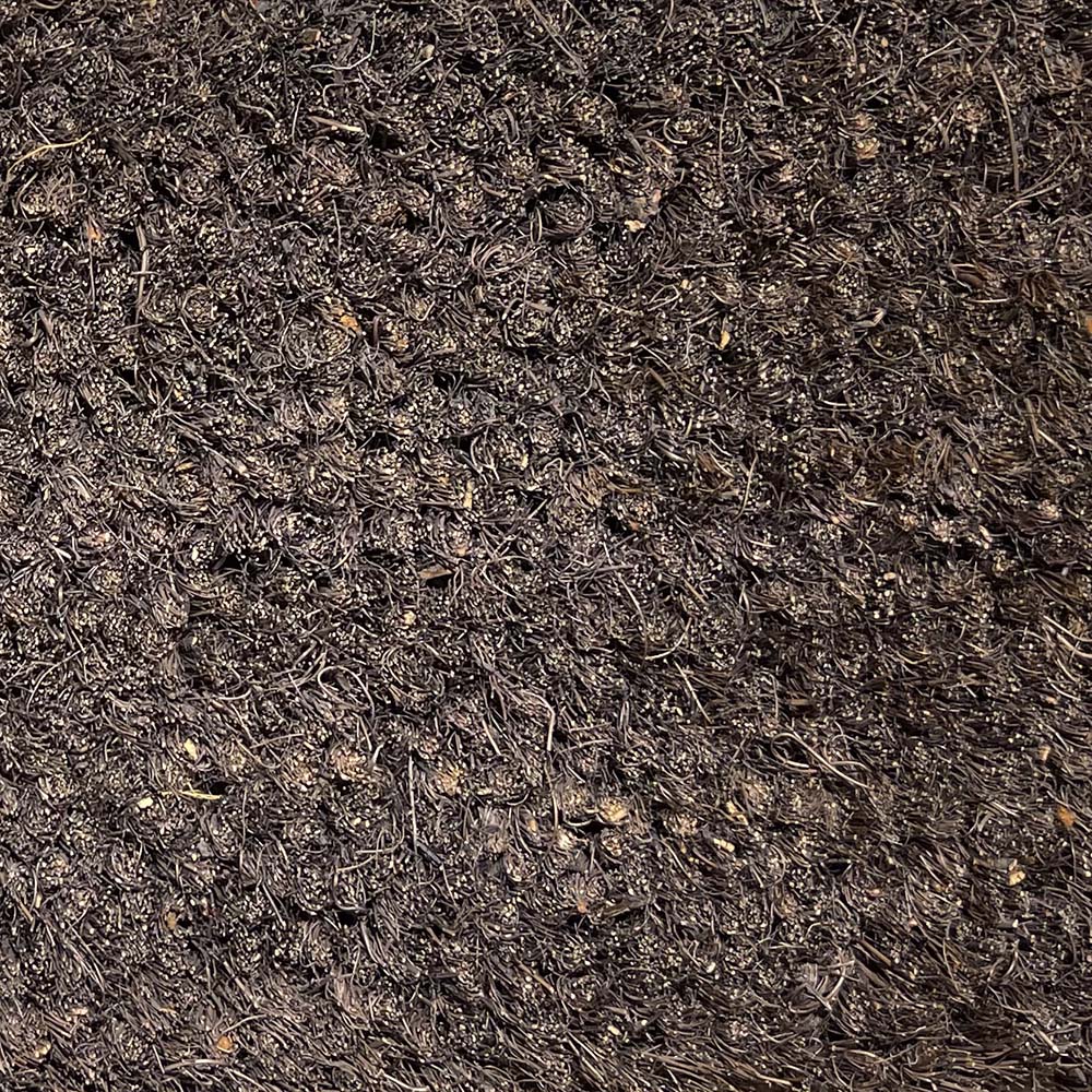 Kokosborst Grå 17mm Metervara