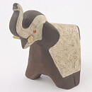Karl Erik Iwar (1960s) Modernistic Elephant 20 cm