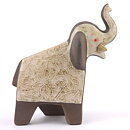 Karl Erik Iwar (1960s) Modernistic Elephant 20 cm