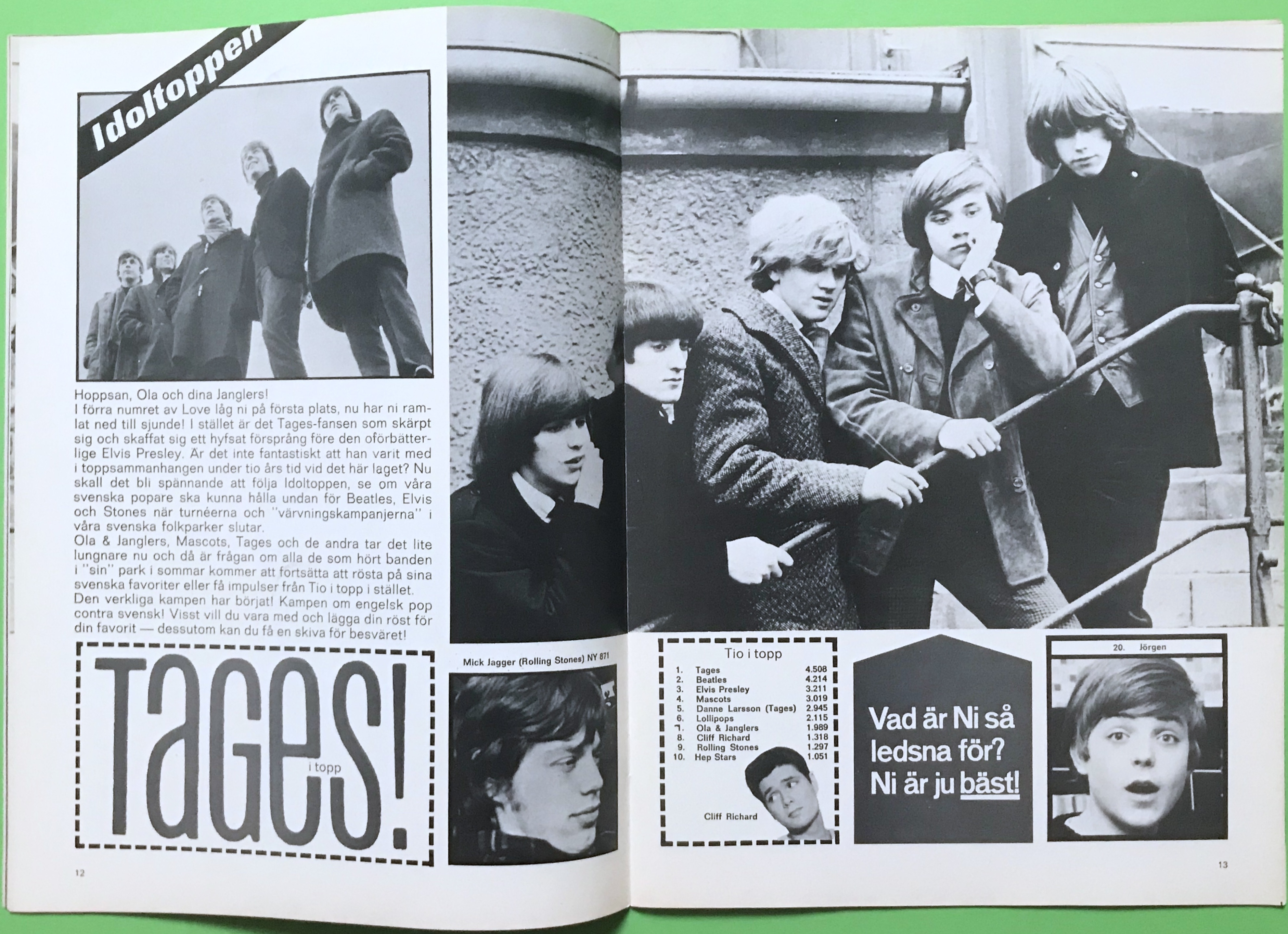 LOVE med Min Melodi - Nr 9 1965 BEATLES omslag - 6