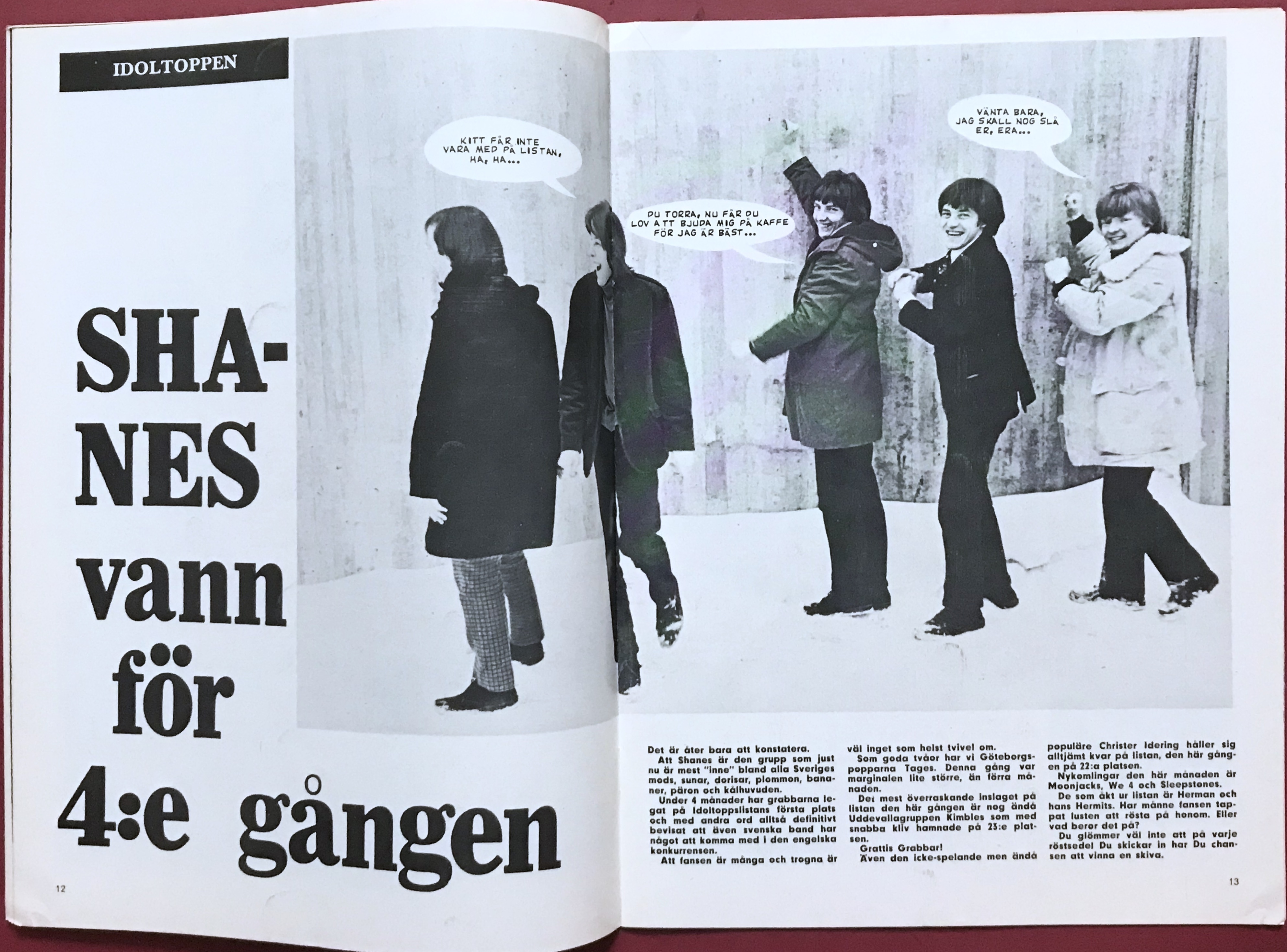 LOVE med Min Melodi - Nr 4 1966 LEE KINGS / Lasse omslag - 3