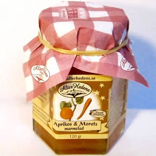 Aprikos och Morotsmarmelad, 120g,15st/kart - 2