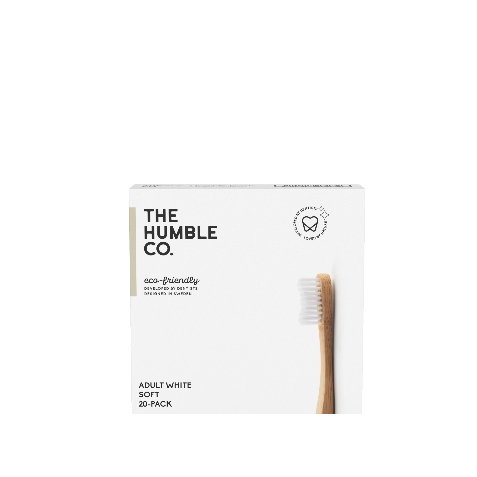 Tandborste bambu vit mjuk x20 - 2