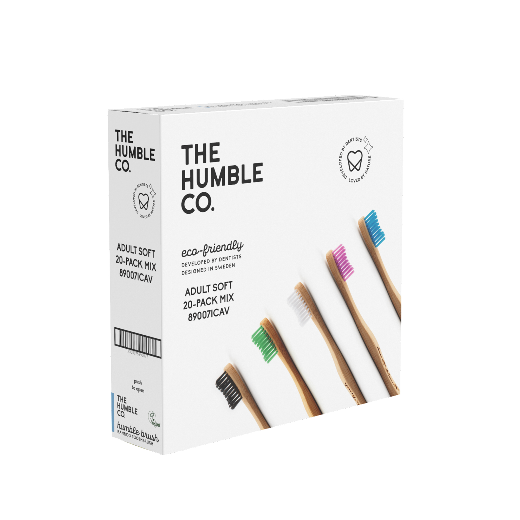 Tandborste bambu mjuk blandad x20 - 2