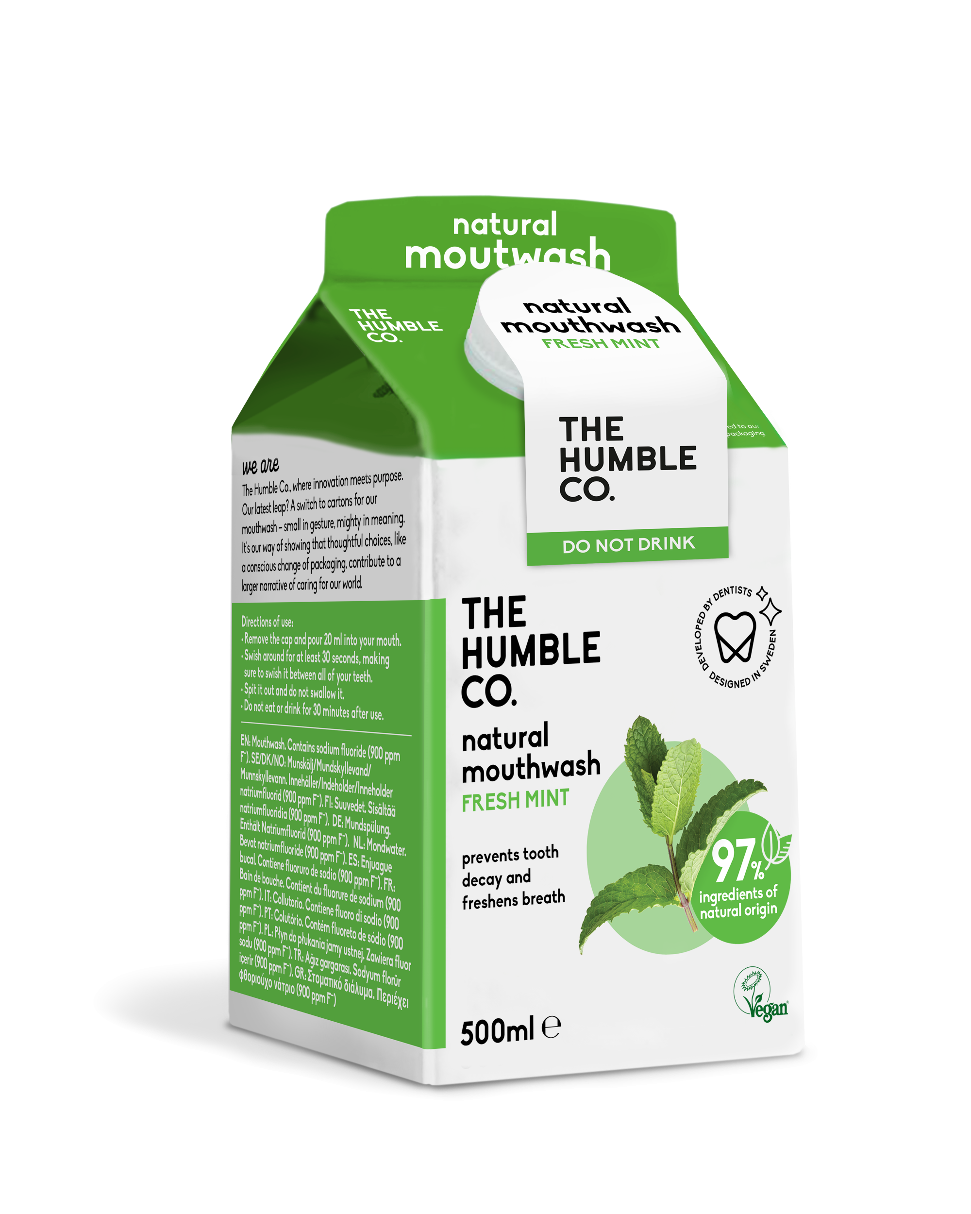 Munskölj Fresh Mint 500 ml x6 - 2