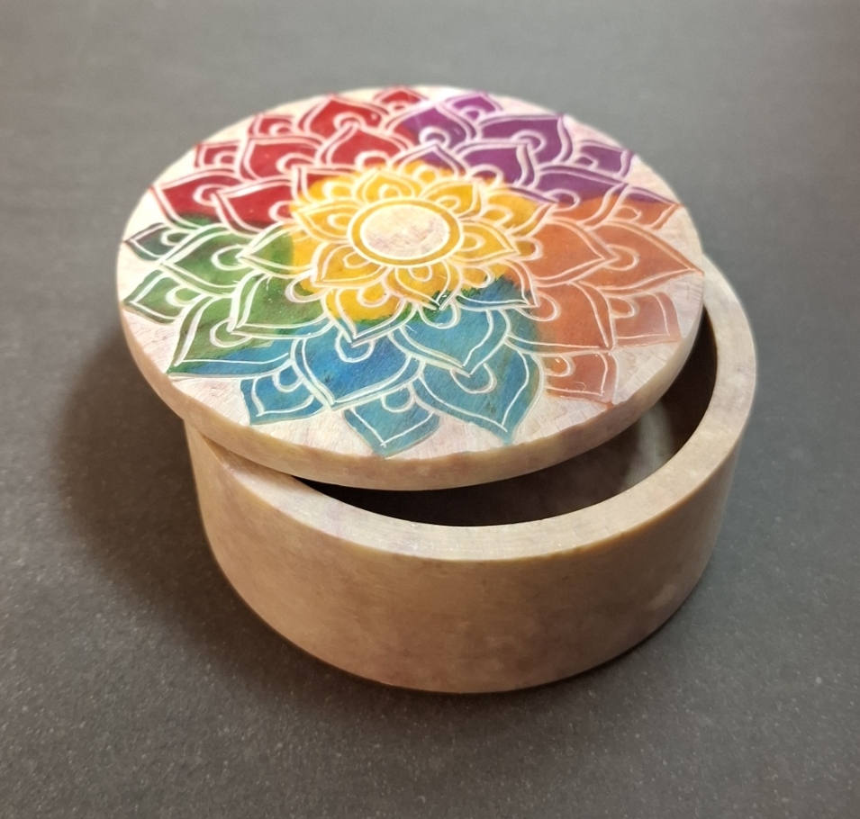 Mandala Såpsten Skrin  - 2