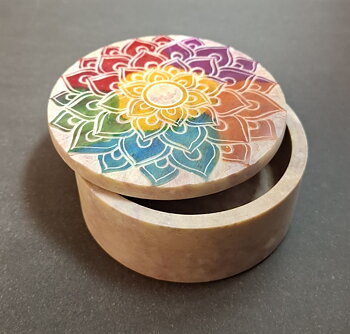 Mandala Såpsten Skrin 