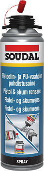 Rengöringsvätska Soudal. 500ml