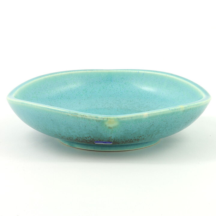 Berndt Friberg (Selecta 1960s) Turquoise Quadratic Bowl 18 cm