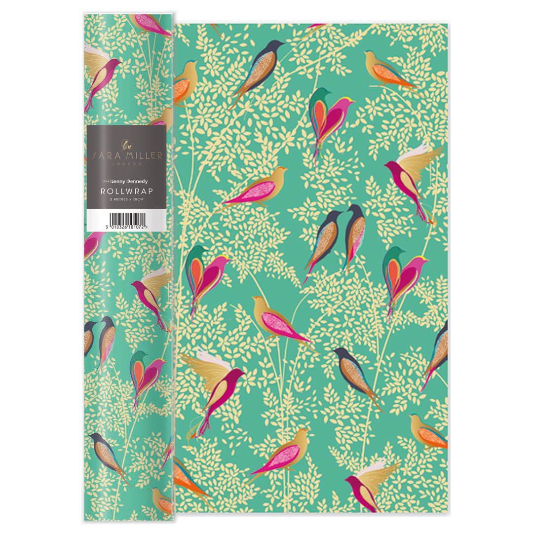 Birds Roll Wrap, Sara Miller 