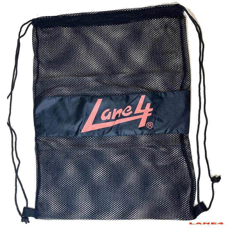 Meshbag Black with soft pink details