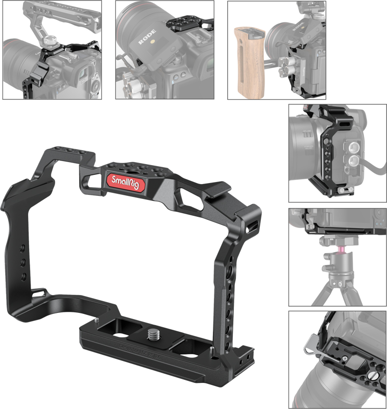 SmallRig Camera Cage for Canon EOS R5 and R6 2982 - 4