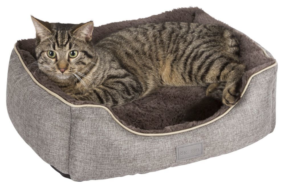 Kattbädd SnugglyBed Grå