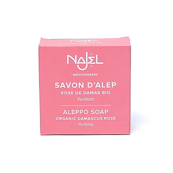 Aleppotvål med Damascus Rose - 100gr  - Ekologisk