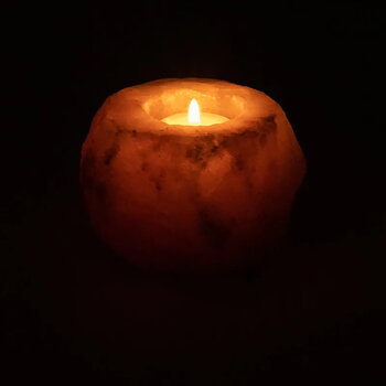 Saltkristall Värmeljushållare Ljuslyktor, 600 - 950gram