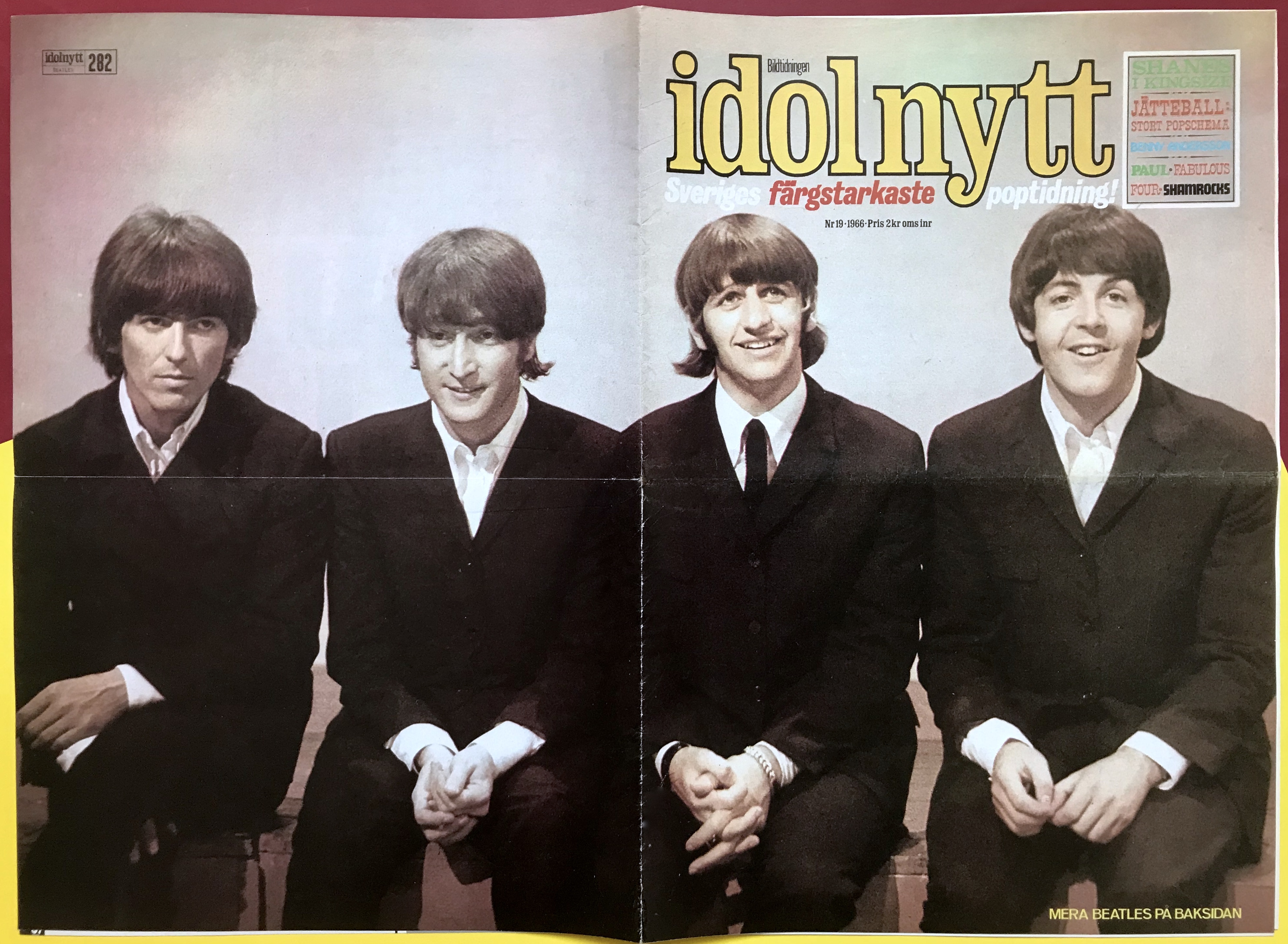 IDOLNYTT - Nr 19 1966 BEATLES omslag - 3