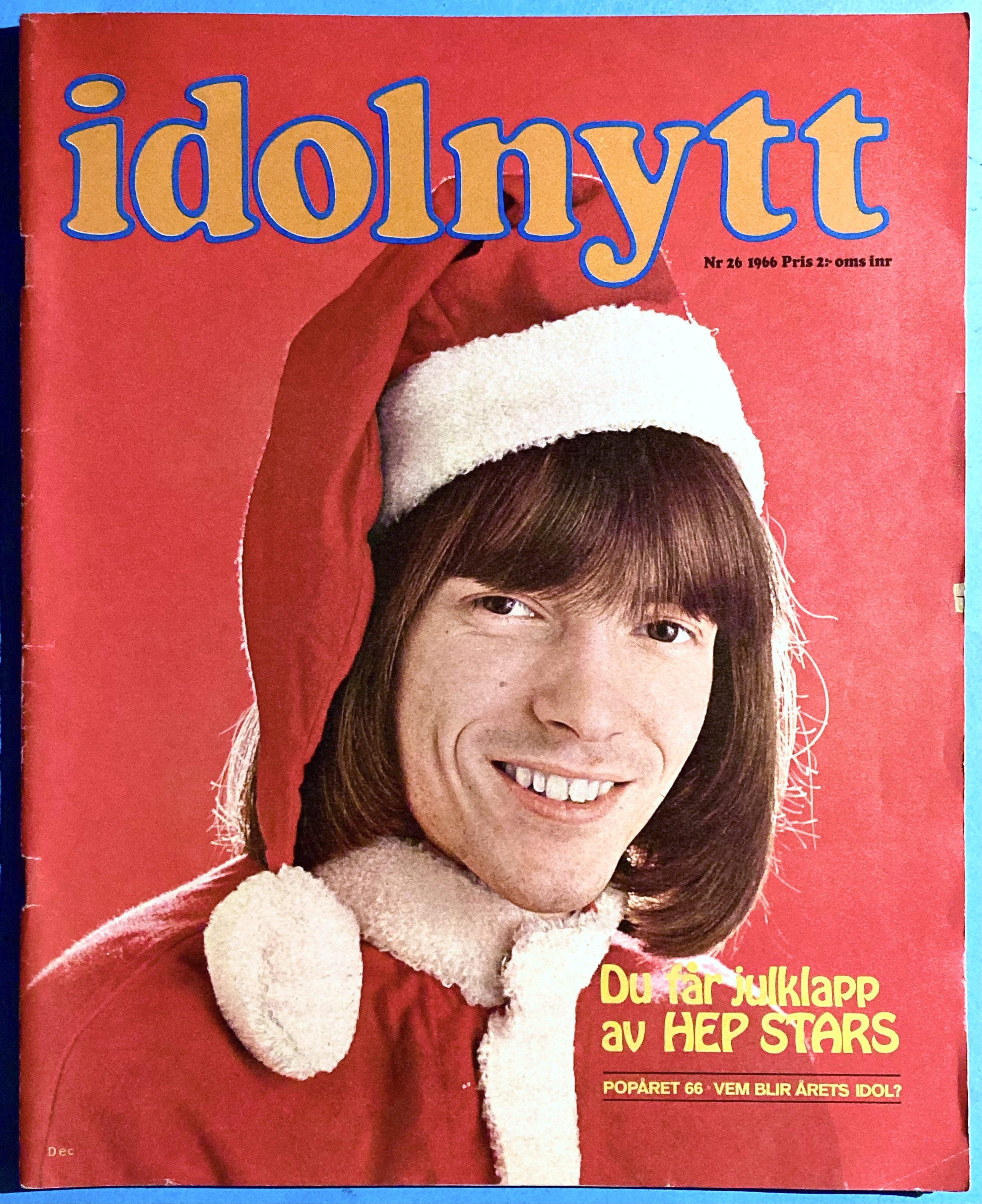 IDOLNYTT - No 26 1966 HEP STARS / Svenne omslag