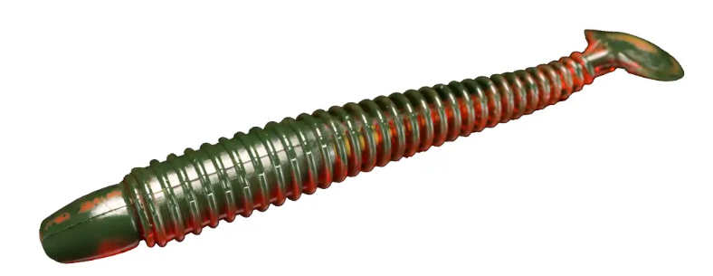 Lunker City Swimmin Ribster 10 cm 9-pack - 7
