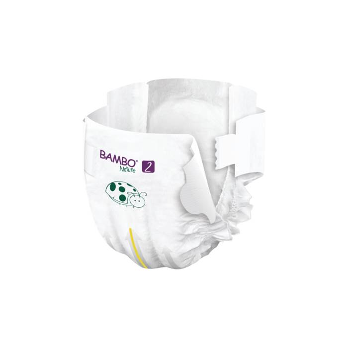 Blöjor Bambo Nature, 3-6 kg, 3 - 2