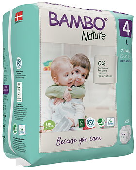 Blöjor Bambo Nature, 7-14 kg,
