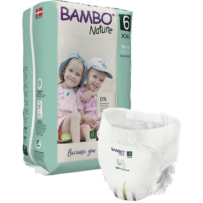 Blöjor Bambo Nature Pants, 18+ - 3