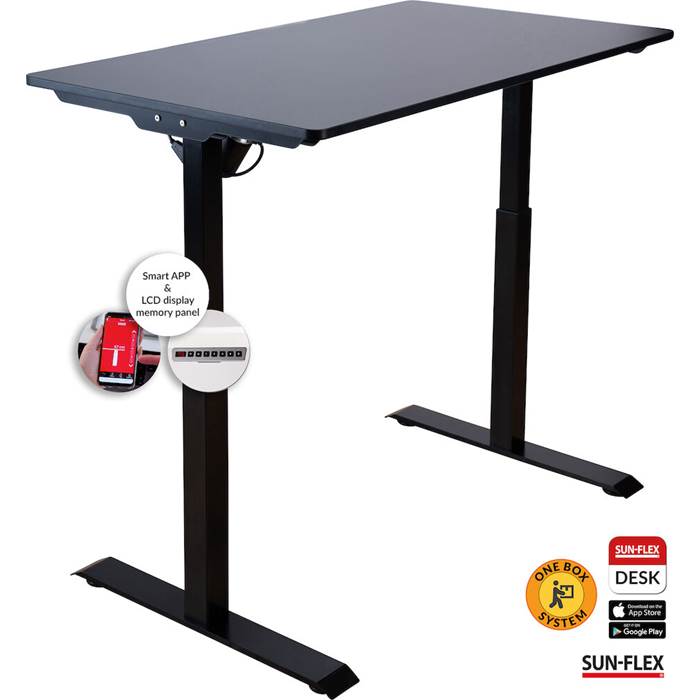 Skrivbord El ED-E 120x60 sv/sv - 6